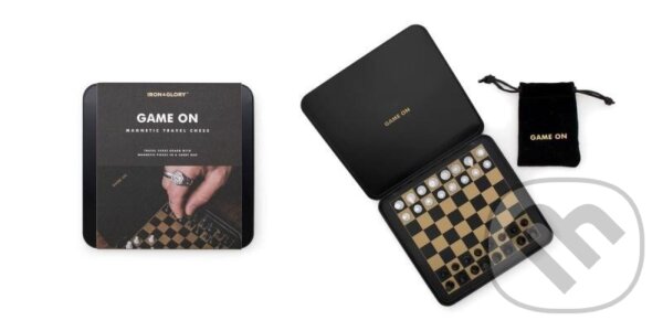 Spoločenská hra: Game On Magnetické cestovní šachy (SUCK UK). SUCK UK