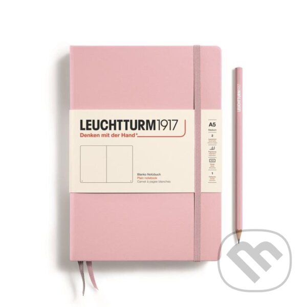 Levně Leuchtturm1917 Zápisník Powder Medium A5 čistý