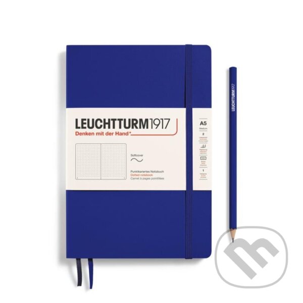 Levně Leuchtturm1917 Zápisník Ink Softcover A5 tečkovaný