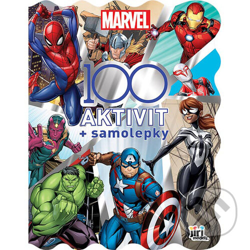Kniha: 100 aktivit Marvel (Jiří Models). Jiří Models, 2024