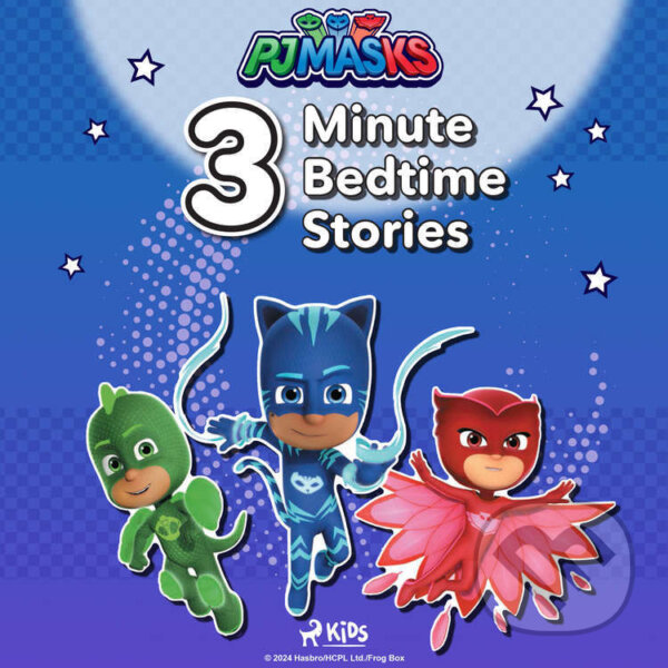 Kniha PJ Masks - 3-Minute Bedtime Stories (EN)