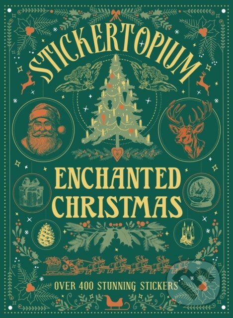 Levně Stickertopium: Enchanted Christmas - kniha z kategorie Samolepky