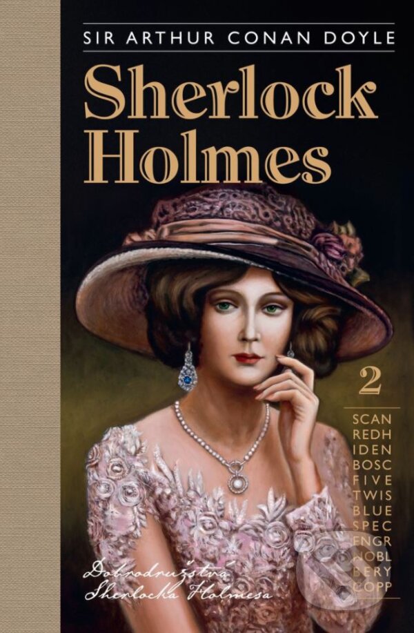 Sherlock Holmes 2: Dobrodružstvá Sherlocka Holmesa - Arthur Conan Doyle, Julo Nagy (ilustrátor), SnowMouse Publishing, 2017