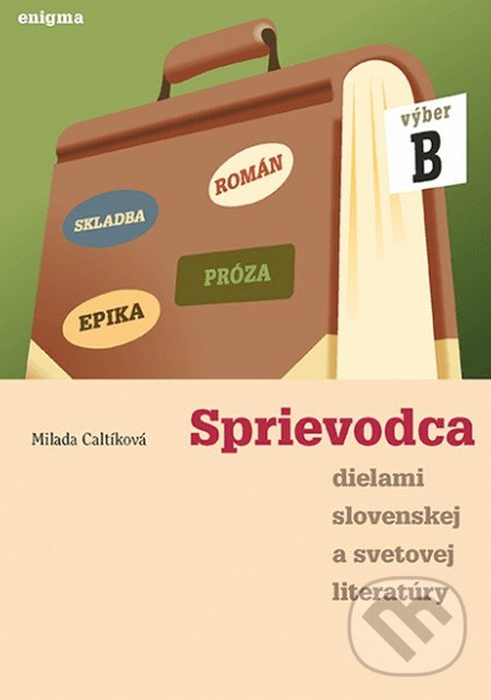 Sprievodca dielami slovenskej a svetovej literatúry B - Milada Caltíková, Enigma, 2017