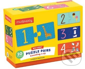Levně My First Puzzle Pairs (Counting 1-10) - puzzle z kategorie Náučné puzzle