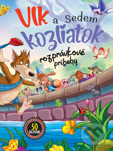 Levně Vlk a 7 kozliatok Rozprávkové príbehy - kniha z kategorie Rozprávky