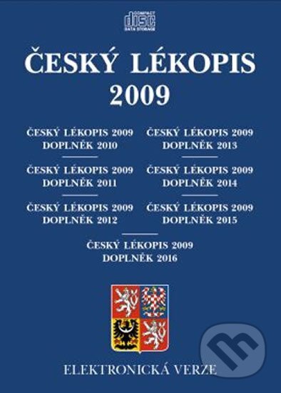 Český lékopis 2009, ČL 2009 - Doplněk 2010, ČL 2009 - Doplněk 2011, ČL 2009 - Doplněk 2012, ČL 2009 - Doplněk 2013, ČL 2009 - Doplněk 2014, ČL 2009 - Doplněk 2015, ČL 2009 - Doplněk - 2016 (Grada)