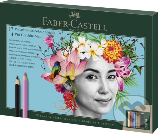 Sada Faber-Castell Polychromos a Pitt Graphite Matt 23 ks Faber-Castell