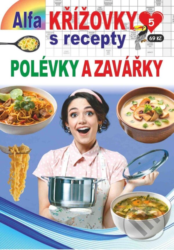Levně Křížovky s recepty 5/2024 - Polévky a zavářky - kniha z kategorie Ostatné