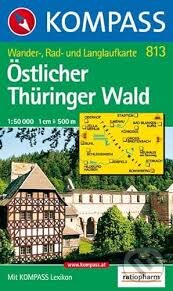 Östlicher Thüringer Wald 813 / 1:50T NKOM (Kompass). Kompass, 2013