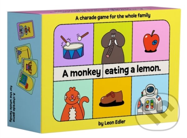 Kniha Monkey Eating A Lemon