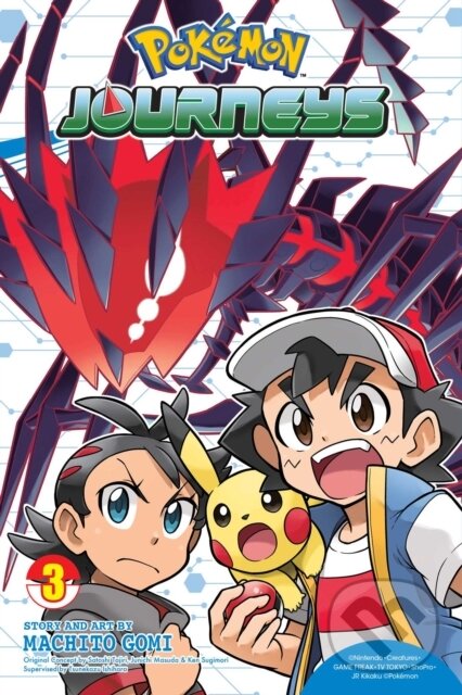 Pokemon Journeys Vol 3 koupíte na Martinus.cz