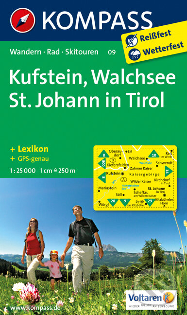 Kufstein,Walchsee 09 / 1:30T KOM (Kompass). Kompass, 2013