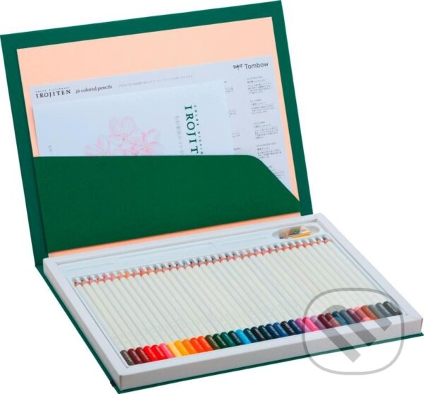 Levně Tombow Pastelky Irojiten - dárkový set 36ks + ořezávátko