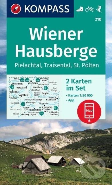 Levně Wiener Hausberge, Pielachtal, Traisental 1: 50 000