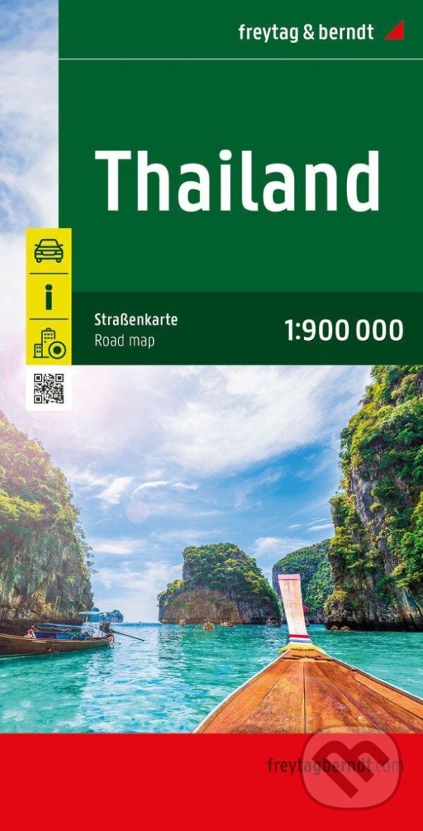 Levně Thajsko 1:900 000 / automapa