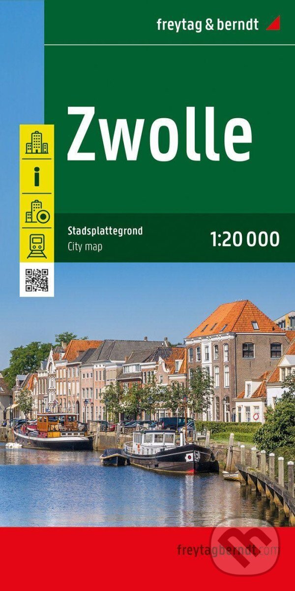 Zwolle 1:20 000 / plán města (freytag&berndt). freytag&berndt, 2022