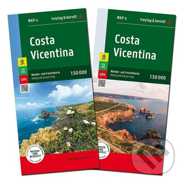Levně Costa Vicentina 1:50 000 / sada 2 turistických map