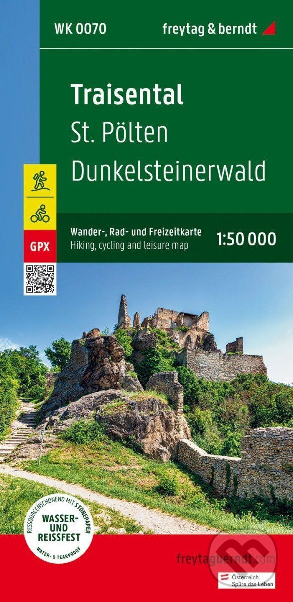 Levně Traisental 1:50 000 / turistická a cykloturistická mapa