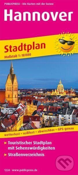 Hannover 1:18 000 / plán města (freytag&berndt). freytag&berndt, 2017