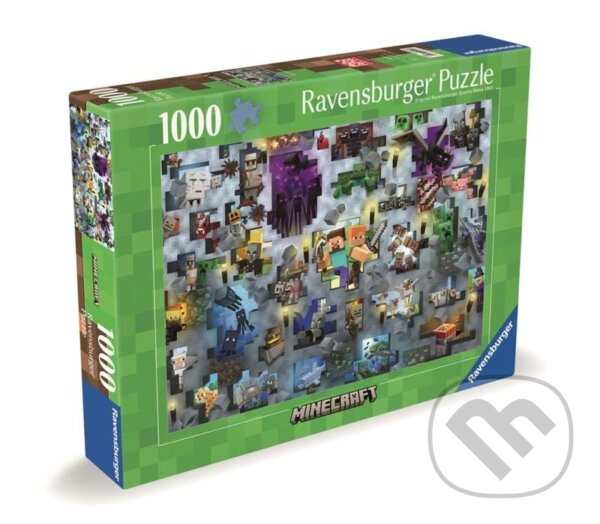 Challenge Puzzle: Minecraft 1000 dílků