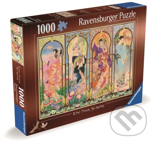 Levně 4 roční období - puzzle z kategorie Umelecké