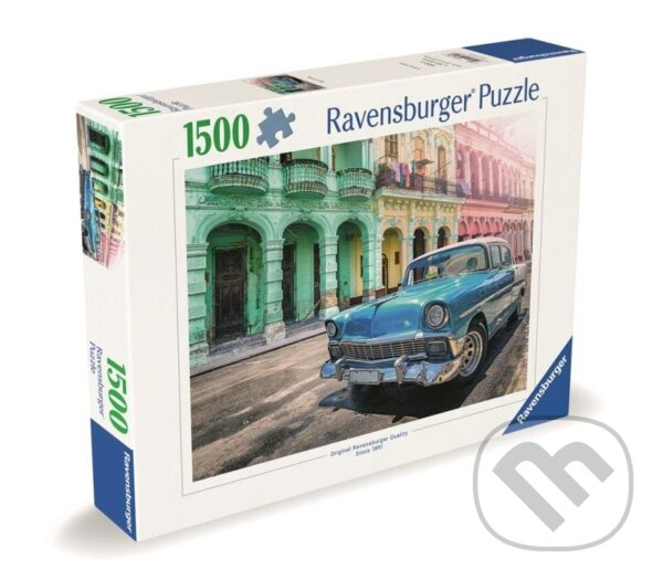 Levně Auta na Kubě - puzzle z kategorie Auto-moto