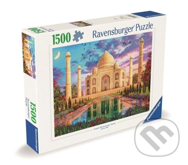 Levně Taj Mahal - puzzle z kategorie Prírodné scenérie