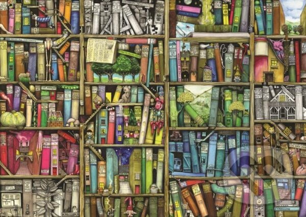 Levně Bizarní knihovna - puzzle z kategorie Ostatné