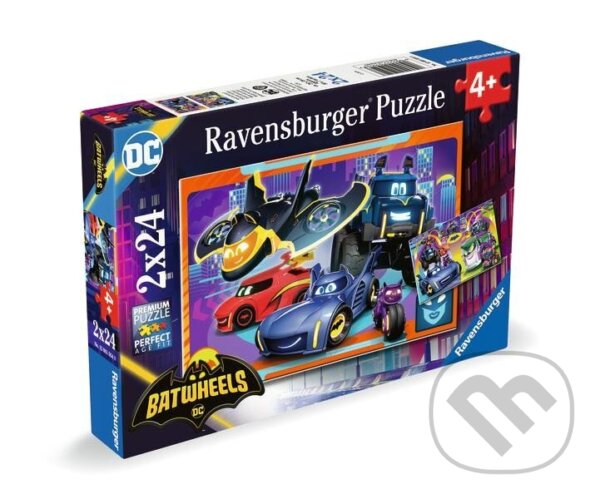 Levně Batwheels - puzzle z kategorie 15 – 60 dielikov