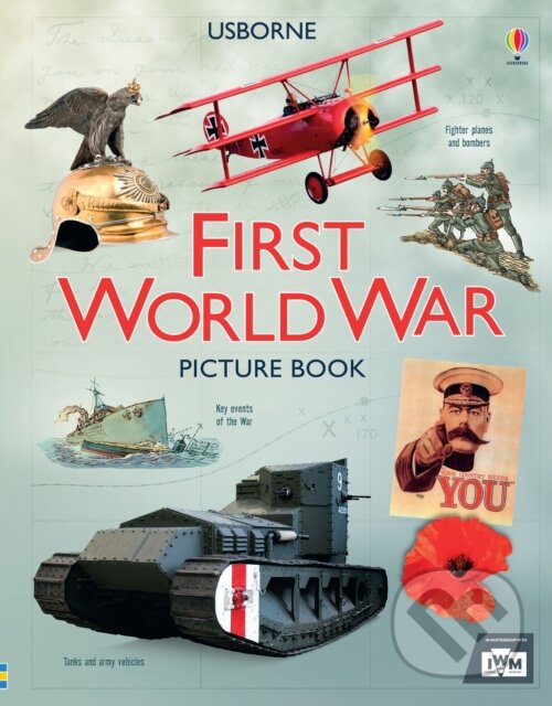 Kniha: First World War Picture Book (Henry Brook). Usborne, 2017