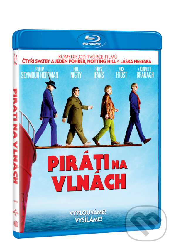 Levně Piráti na vlnách - Richard Curtis - film z kategorie Dobrodružné komédie