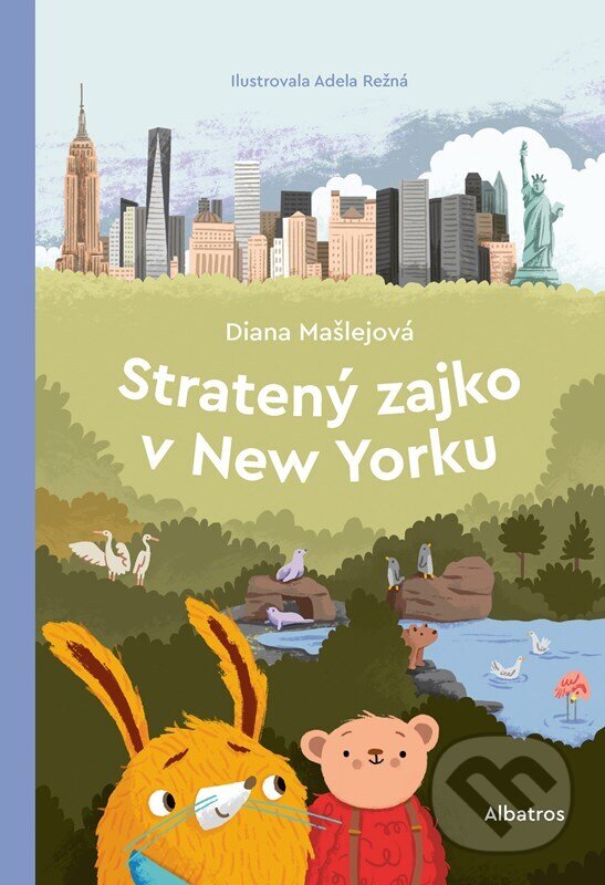 E-kniha: Stratený zajko v New Yorku (Diana Mašlejová). Albatros SK, 2024