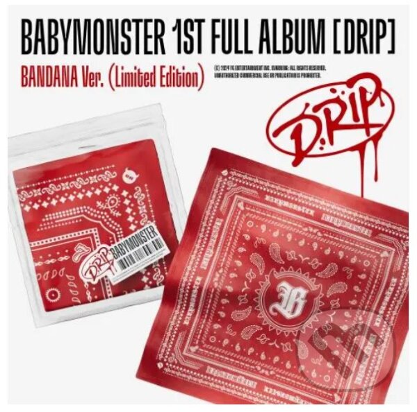 Hudobné CD: Babymonster: Drip (Bandana editio) (Hudobné albumy). Hudobné albumy, 2024