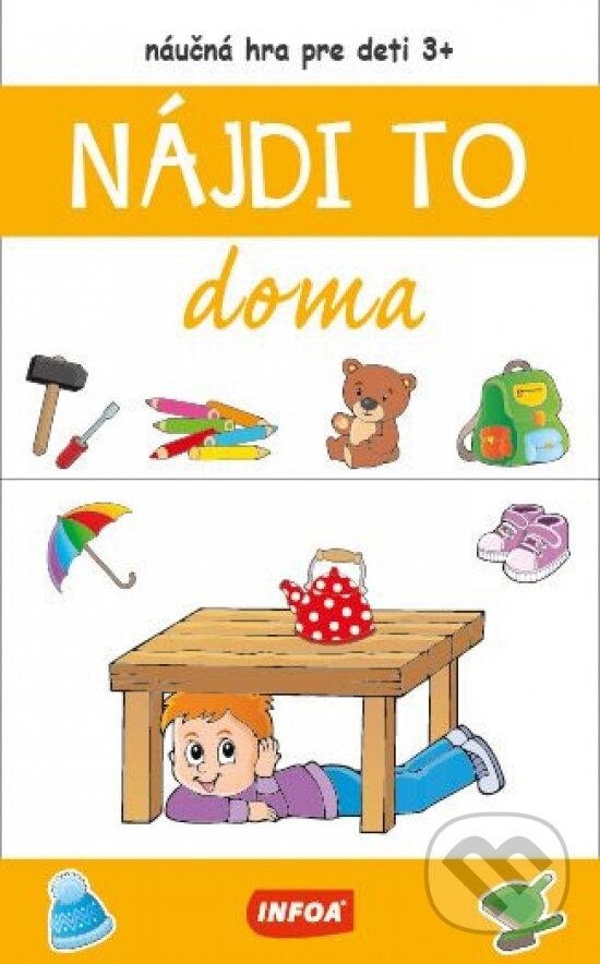 Levně Kartičky - Nájdi to doma - neuvedený autor