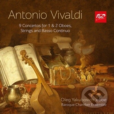 Levně Oleg Yakubovich, Baroque Chamber Ensemble, Hohlachev Eduard / Vivaldi Antonio:: 6 Concertos For Oboe