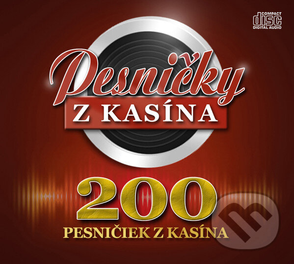 Levně 200 pesniciek z kasina (4 CD)