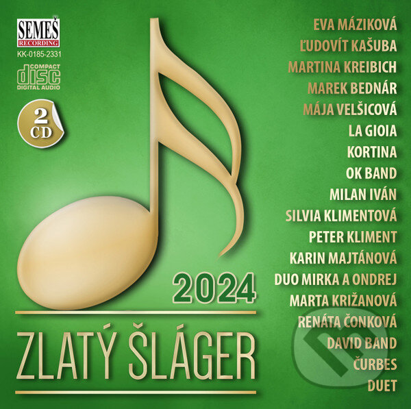 Levně Zlatý Šláger (Výber 2024) (2 CD)