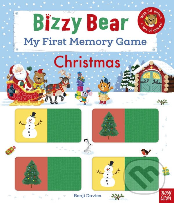 Kniha: Bizzy Bear: My First Memory Game Book: Christmas (Benji Davies)