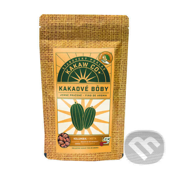 Levně Jemne pražené kakaové bôby - Kolumbia Meta (75 g)