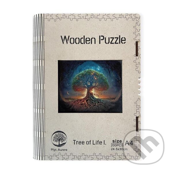 Levně Dřevěné puzzle/Strom života I A4 - puzzle z kategorie Ostatné