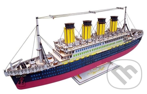 Puzzle: 3D dřevěné puzzle - Titanic (Dvěděti.cz)