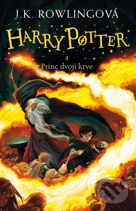 Harry Potter a princ dvojí krve - J.K. Rowling, Jonny Duddle (ilustrácie), Albatros, 2018