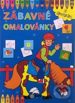 Kniha: Zábavné omalovánky (Modré) (SUN). SUN, 2017