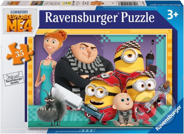 Ravensburger puzzle Já, padouch 4 35 dílků