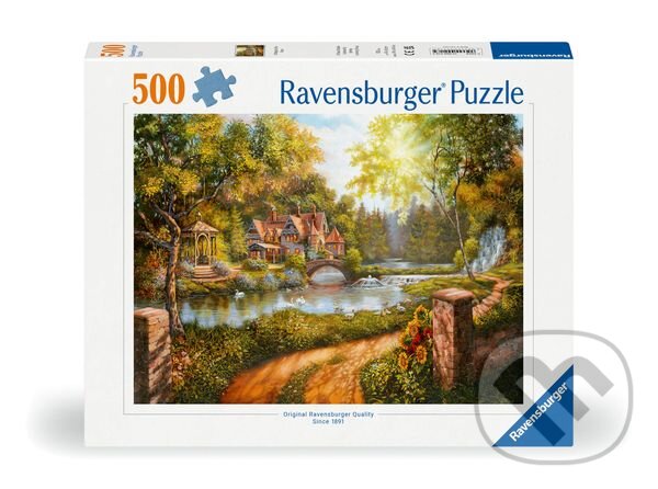 Levně U vody - puzzle z kategorie Prírodné scenérie