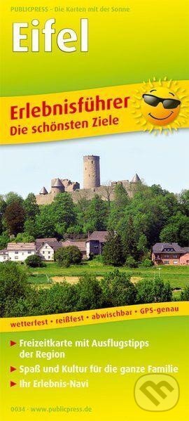 Eifel 1:170 000 / mapa s průvodcem (freytag&berndt). freytag&berndt, 2018