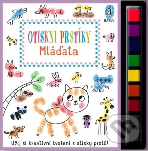 Kniha: Otiskni prstíky: Mláďata (Svojtka&Co.)