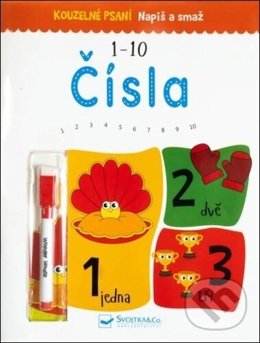 Kniha: Napiš a smaž: Čísla (Svojtka&Co.)