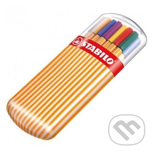 Levně Popisovač STABILO point liner 88 sada 20 ks Zebrui